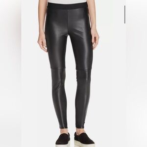 Bailey 44 faux leather front leggings size XS